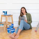 Cum să îți creezi o zonă de lucru temporară în living